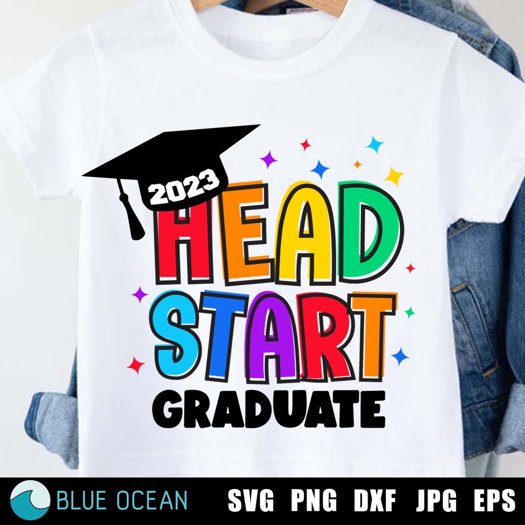 Head Start Graduate SVG, Head Start Grad 2023 SVG, Head Start