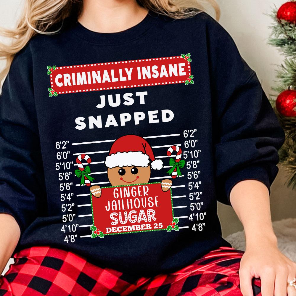 Gingerbread Inmate Christmas SVG, Group Matching Christmas Svg, Funny ...