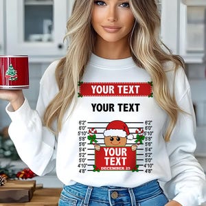 Funny Gingerbread Inmate Christmas SVG: North Pole Correctional ...