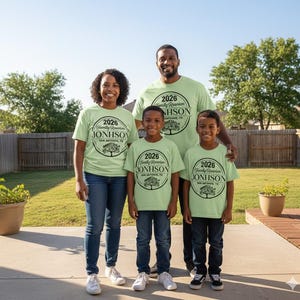 Family Reunion SVG, Family Reunion 2026 PNG shirt, Custom Name (digital file for DTF Sublimation Cricut) image 8