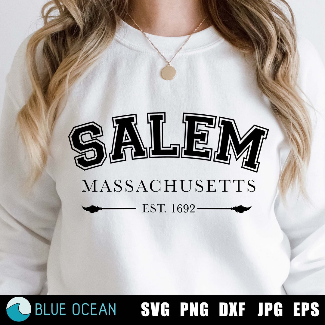 Salem SVG, Salem Massachusetts Svg, Halloween SVG, Witch Shirt SVG Etsy