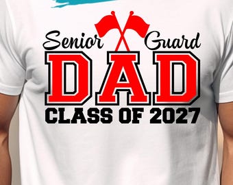 Guarda Sênior DAD SVG PNG: Guarda de Honra Turma de 2027 (Download Digital)