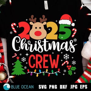 Christmas Crew Png, 2025 Christmas Crew, Family Christmas PNG, Family Christmas 2025 SVG, Christmas Shirt 2025, Christmas Pajamas, Cricut