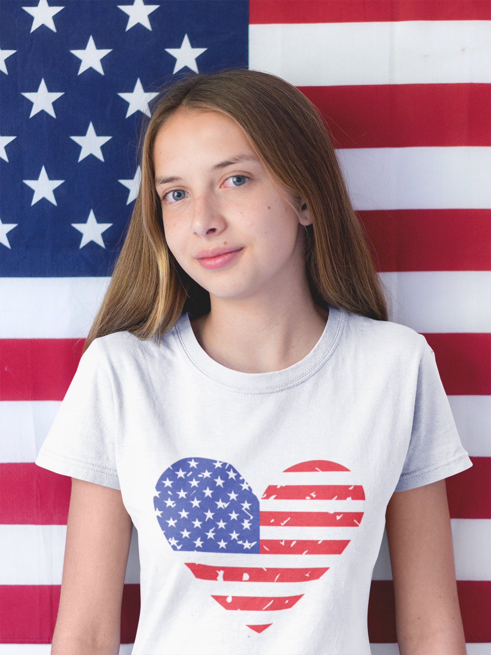 American Flag Heart SVG Patriotic Heart SVG 4th Of July Etsy