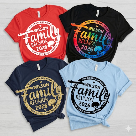Family Reunion 2026 SVG, Roots Design (Digital Download)