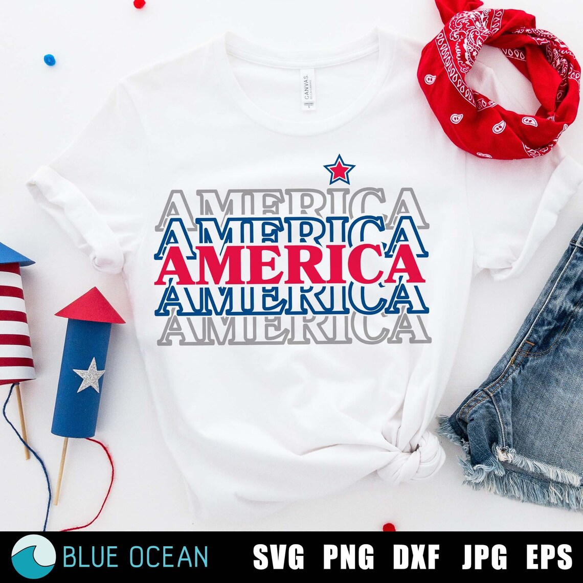 America SVG 4th of July SVG Patriotic Shirt SVG Merica Svg - Etsy