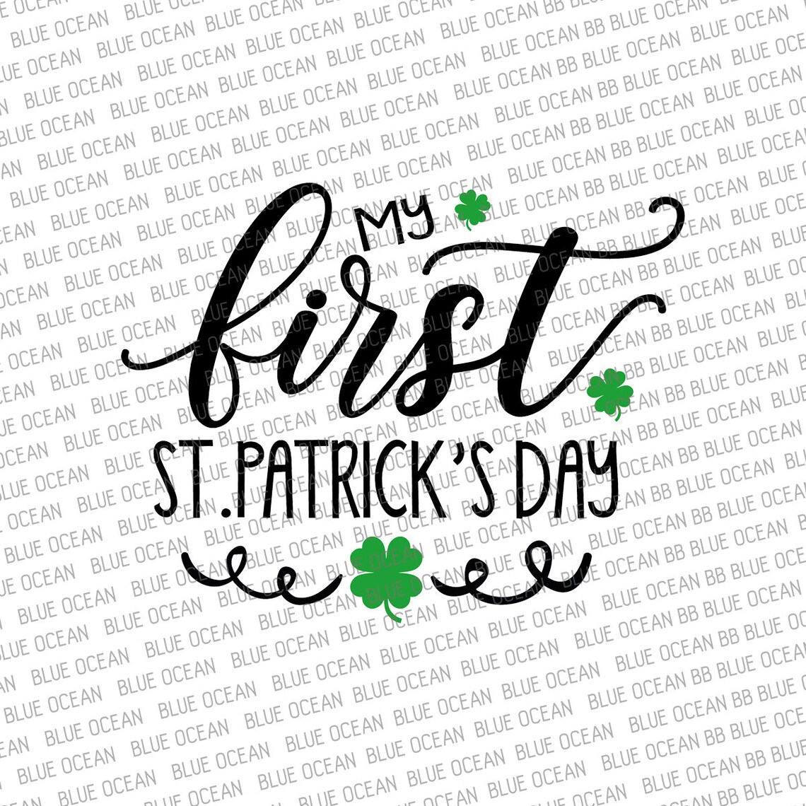 My First St. Patrick’s Day SVG Baby St. Patrick’s - Etsy