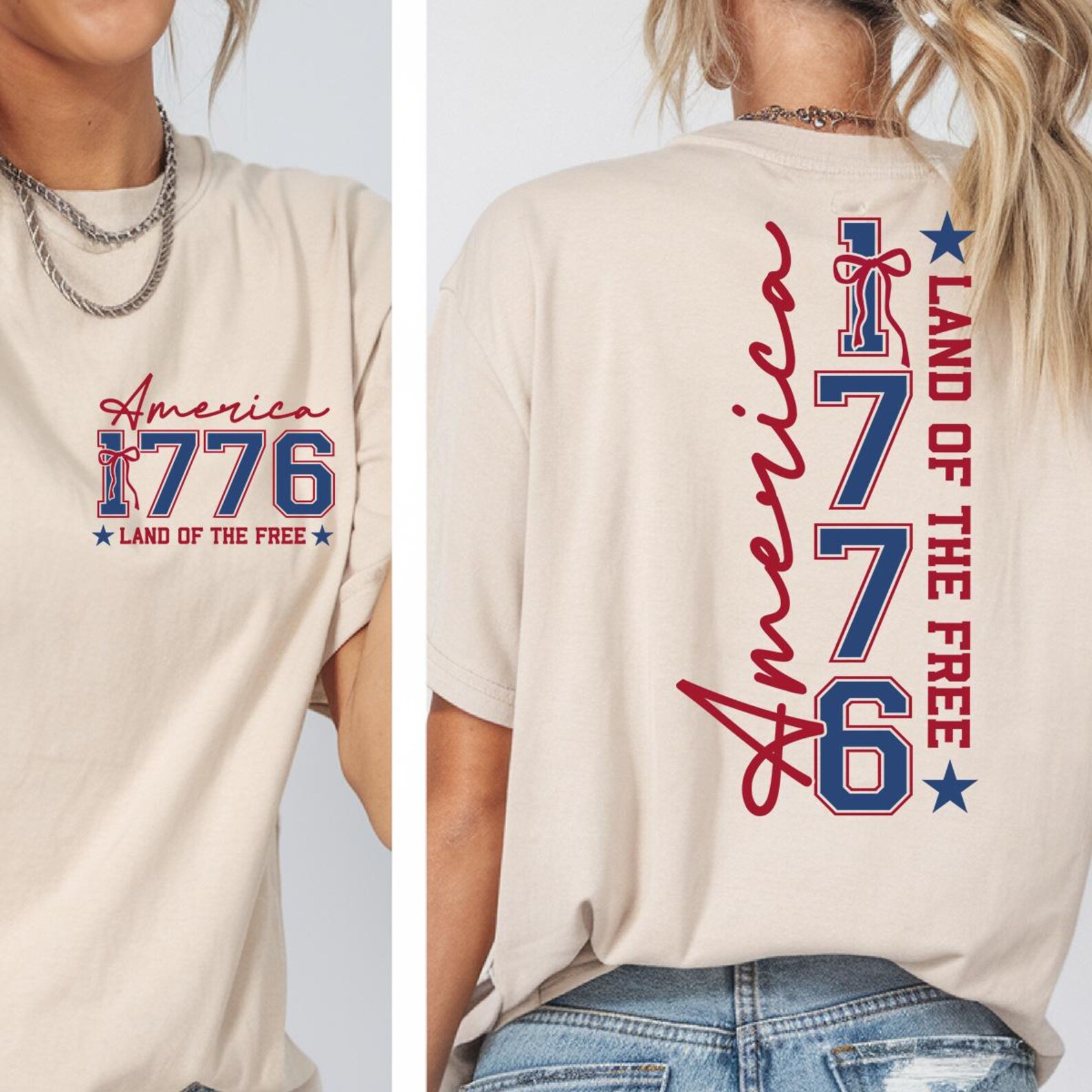America 1776 Land of the Free SVG PNG | 4th of July Patriotic Shirt ...