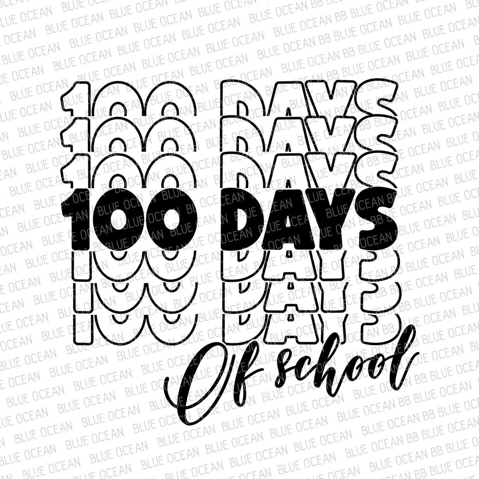 100 Days Of School SVG 100 Days Svg 100th Day Of School SVG Etsy 100 Days Of School SVG 100 Days Svg 100th Day Of School SVG Etsy