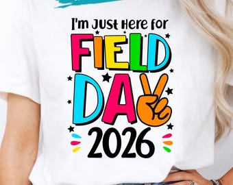 Field Day 2026 SVG PNG, School Game Day Shirt (Digital Download)