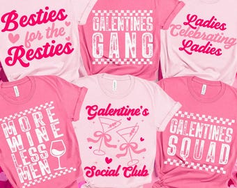 Galentines Day Bundle SVG Png, Galentines Gang, Ladies Celebrating Ladies, Girl Friendship (digital download