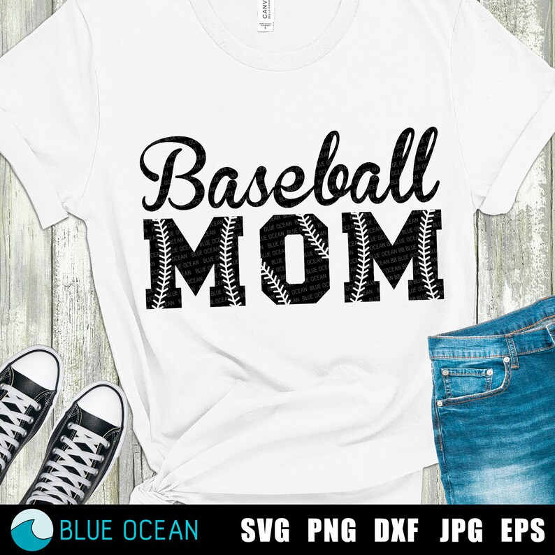 Baseball Mom SVG Baseball Mom Shirt SVG Baseball SVG Etsy