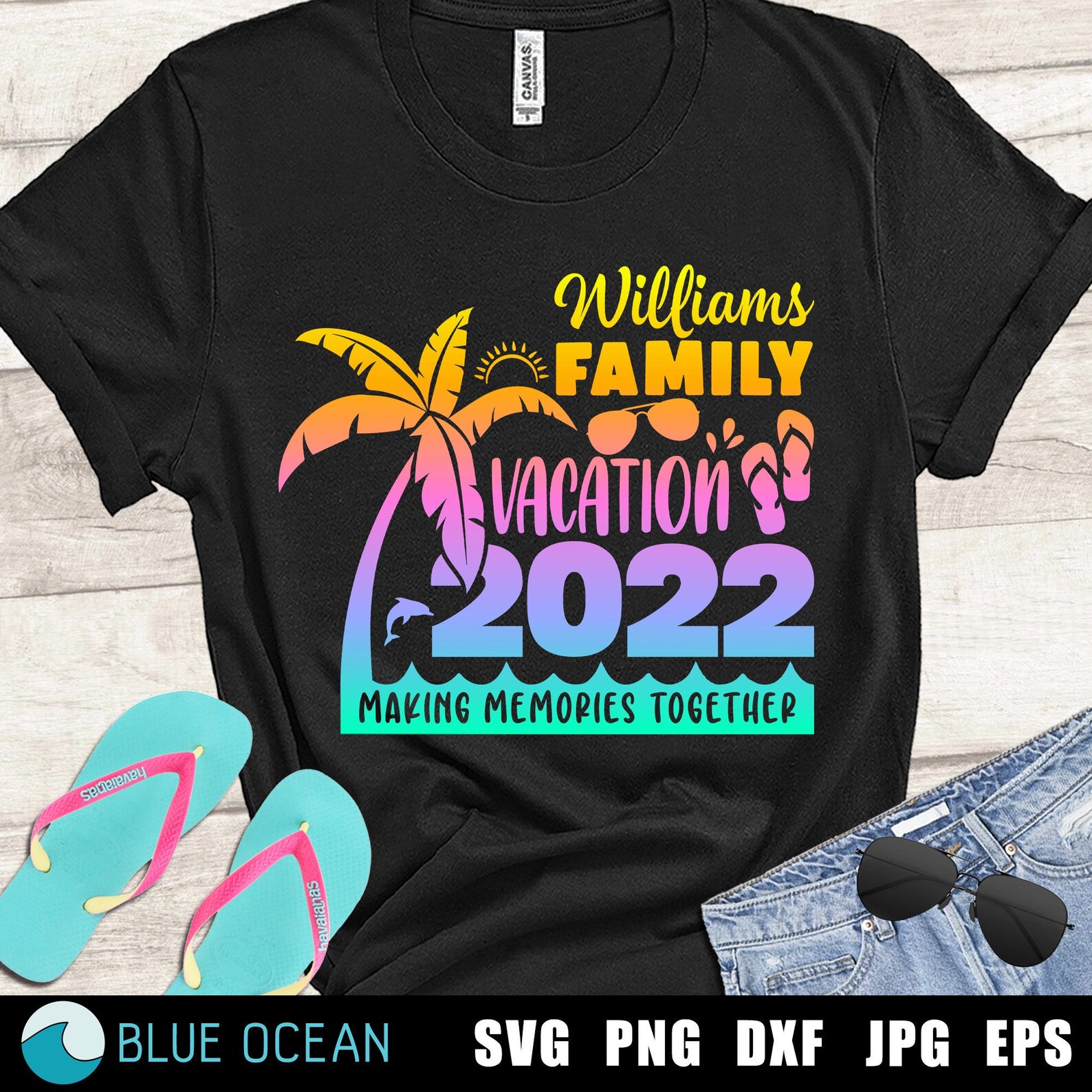 Family Vacation 2022 SVG Making Memories Together Custom - Etsy
