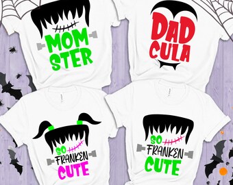Halloween Family Monster SVG Bundle (Digital Download)