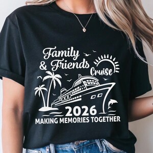 Cruzeiro em Família e Amigos 2026 SVG, Cruzeiro 2026 PNG, Camiseta de Cruzeiro PNG, Férias em Cruzeiro 2026 imagem 13