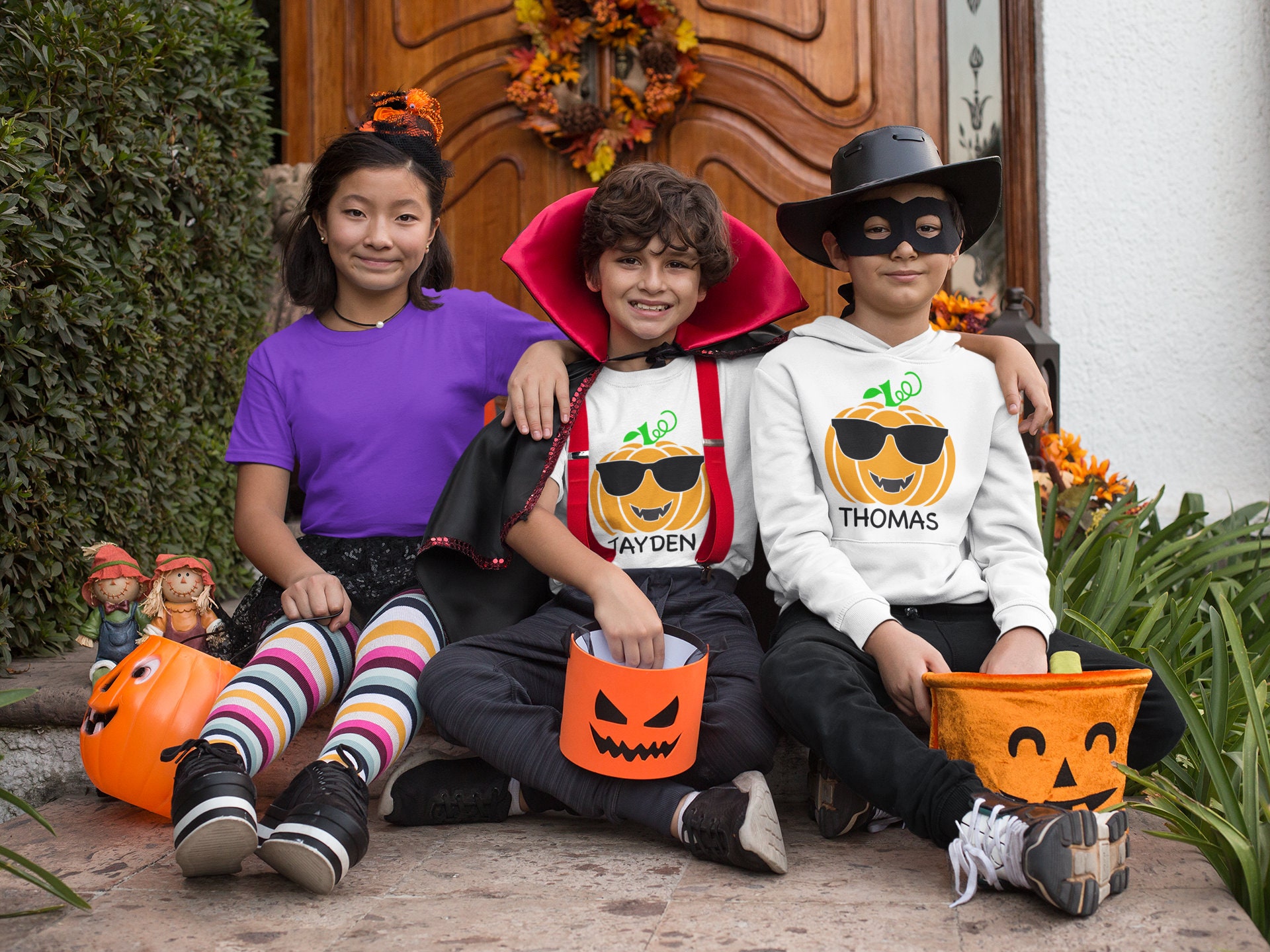 Cool Pumpkin Svg Boy Pumpkin With Sunglasses Svg Kids - Etsy