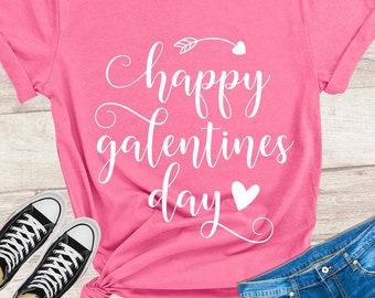 Galentines SVG, Feliz Día de Galentines, Chica San Valentín, PNG, Archivos para Cricut