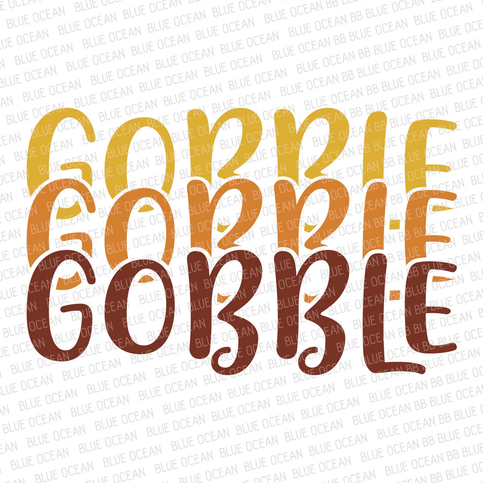 Gobble SVG Thanksgiving SVG Turkey SVG Fall Svg - Etsy