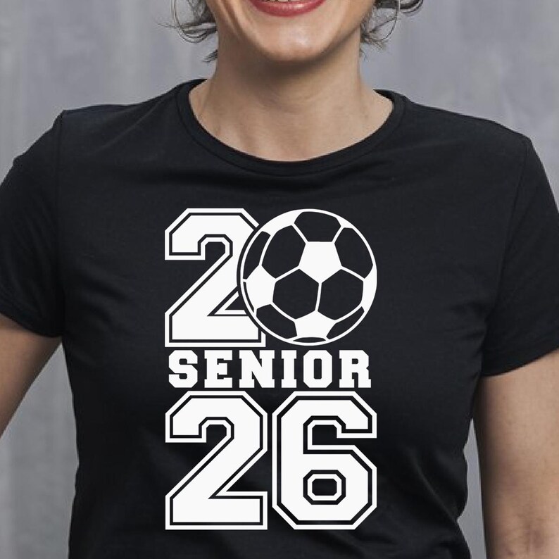 Senior 2026 Soccer SVG PNG - Graduation Class of 2026 Digital Download ...