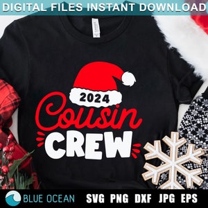 Tripulação de primos de Natal svg, Natal svg, Tripulação de primos svg, Tripulação de primos 2024 SVG, Natal de 2024 PNG