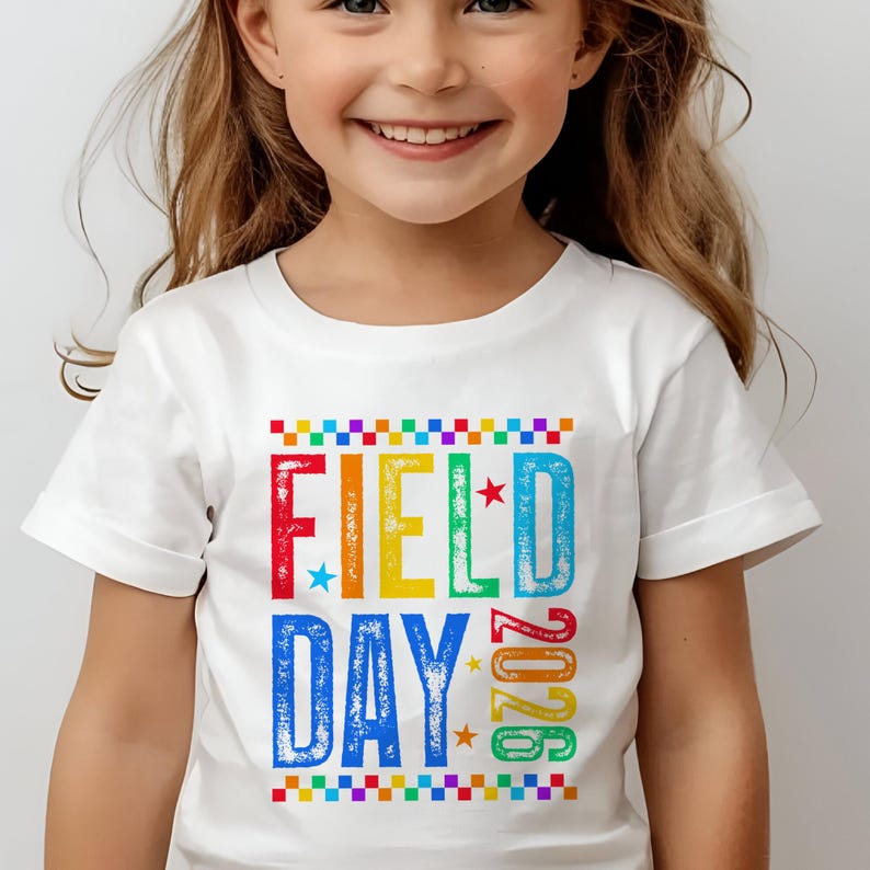 Field Day 2026 PNG-paket, rutig, sliten design (digital nedladdning) bild 12