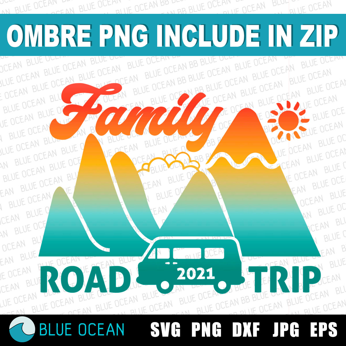 family road trip svg
