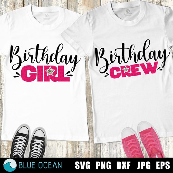 Download Birthday Girl SVG Birthday Crew SVG Birthday SVG Birthday | Etsy