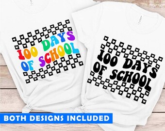 100 days of school SVG, 100 days shirt PNG, 100 days teacher SVG, 100 days of school Png