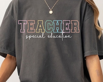 Teacher special education PNG, Teacher shirt PNG, Special Education SVG, Back to school shirt Png, Teacher Png, Sublimation, Svg for Cricut