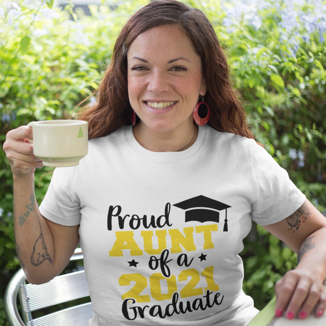 Proud aunt of a 2021 graduate SVG Graduation 2021 SVG ...