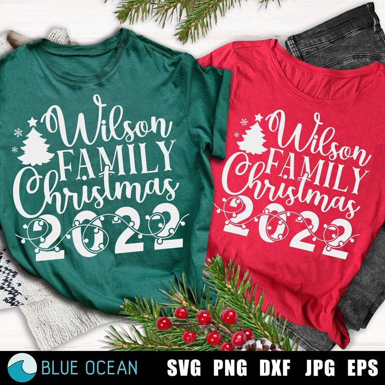 Christmas Shirt SVG Family Christmas SVG Family Christmas Etsy