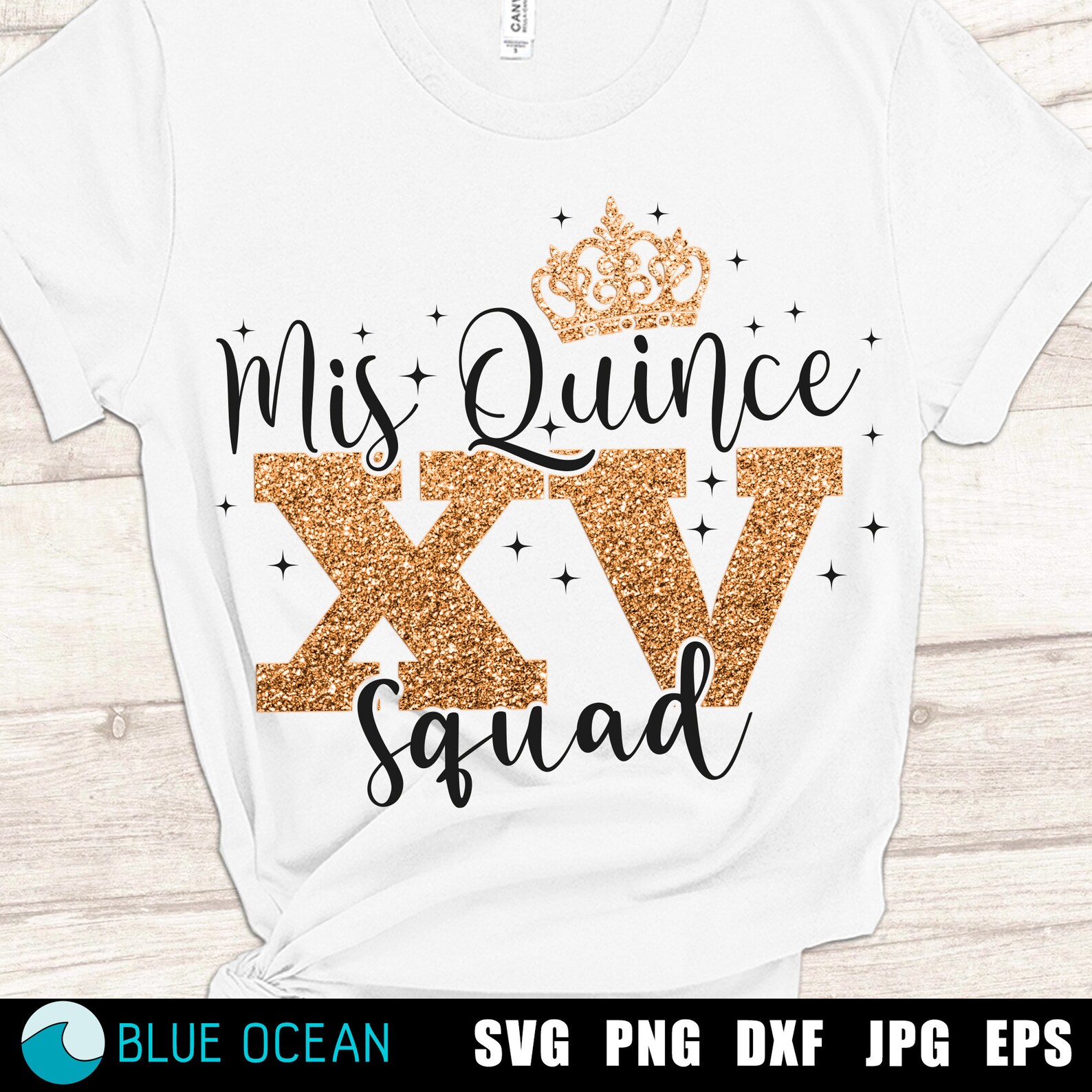 Mis Quince SVG, Mis XV, Quinceañera SVG, Mis Quince Squad Svg Etsy