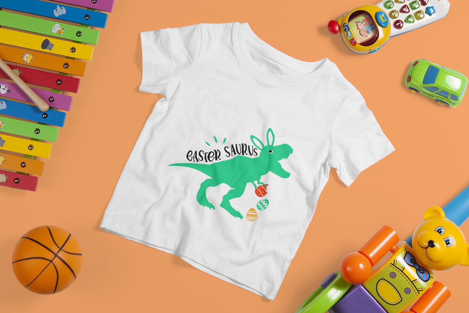Download Estear saurus SVG Easter Dinosaur SVG T-Rex Bunny Bunny | Etsy