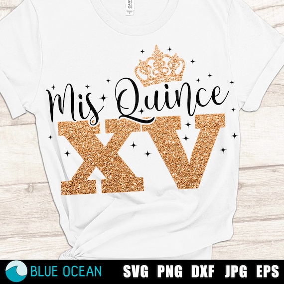 Mis quince SVG Mis XV Quinceañera SVG Etsy España