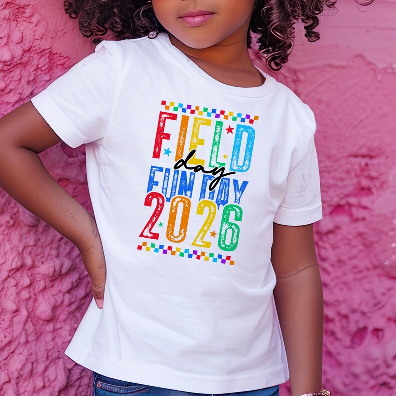 Field Day 2026 PNG-paket, rutig, sliten design (digital nedladdning) bild 9