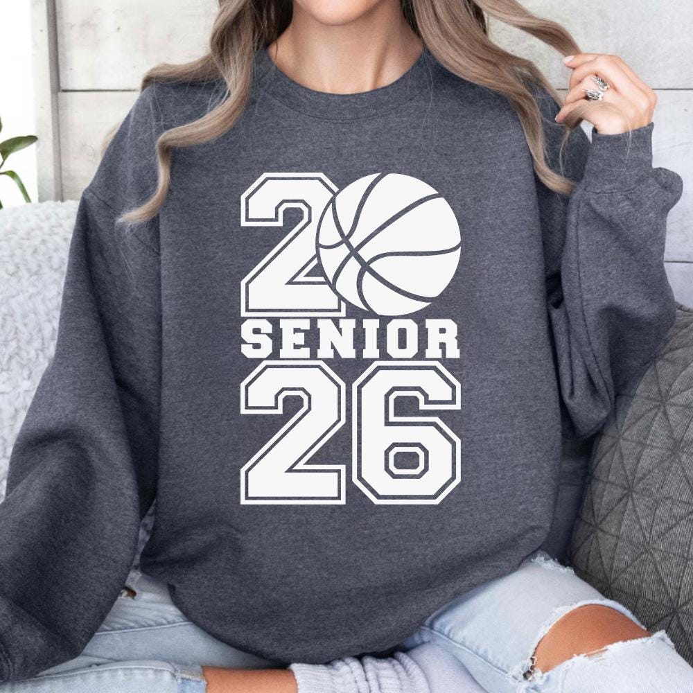 Senior 2026 Basketball PNG SVG - Class of 2026 Basketball Graduate 2026 ...