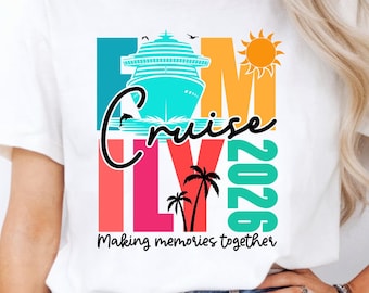 Family Cruise SVG, Cruise 2026 PNG, Family Matching-shirt (digitale download)