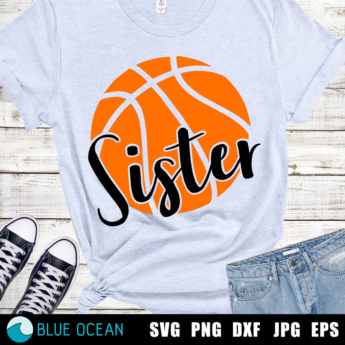 Basketball Sister SVG Basketball Cut File Cricut SVG | Etsy