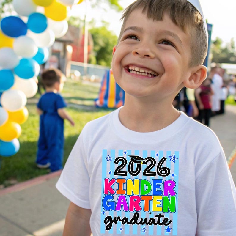 Kindergarten Graduate 2026 PNG, Kinder Grad Kids PNG, Funny Last Day of ...