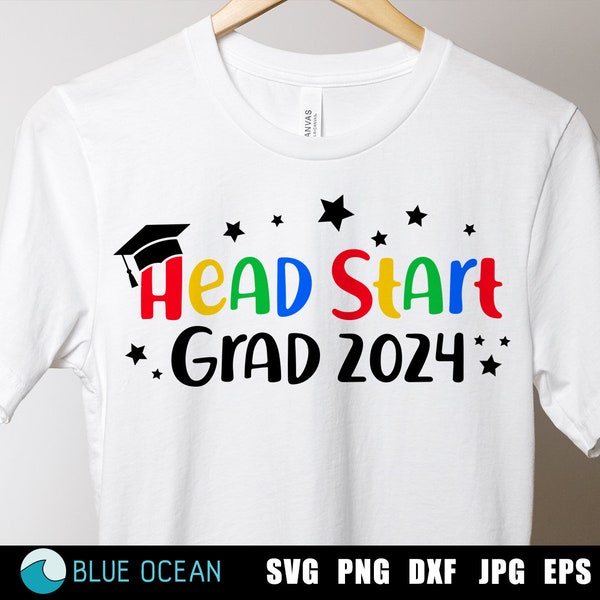 Head start Graduate 2024 SVG, Headstart SVG, Head start Graduation 2024 SVG, Headstart grad 2024 shirt