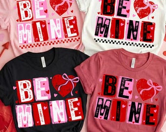 Be Mine Valentine Png, Retro Valentine Png, Coquette Valentine shirt, Heart png (digital downloads)