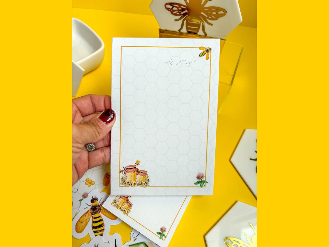 Honey Buzz Board Game SHAPES ETC. Bee Mini Notepad -Unique Bee Buzzing ...