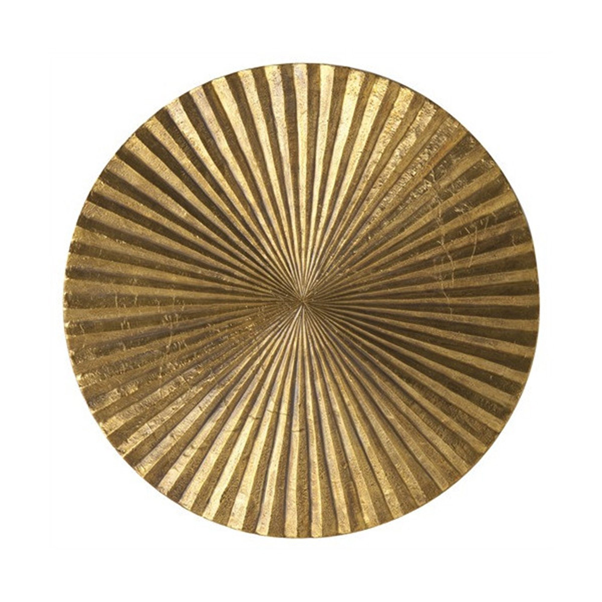 Set of 6 Bright Gold Sunburst Metal Wall Sculpture Decorative Etsy