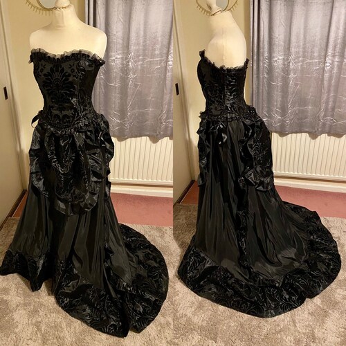 Made to Order Beautiful Gothic Vampire Marie Antoinette Gown - Etsy