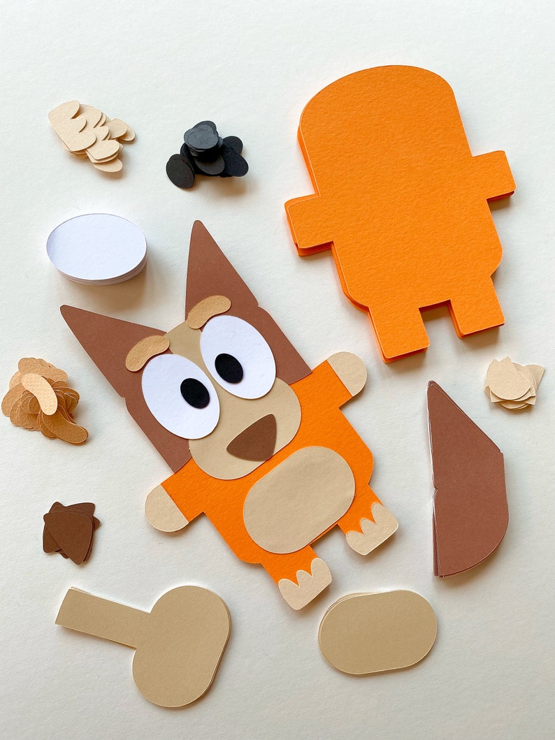 Bluey Inspired Craft Kit Etsy