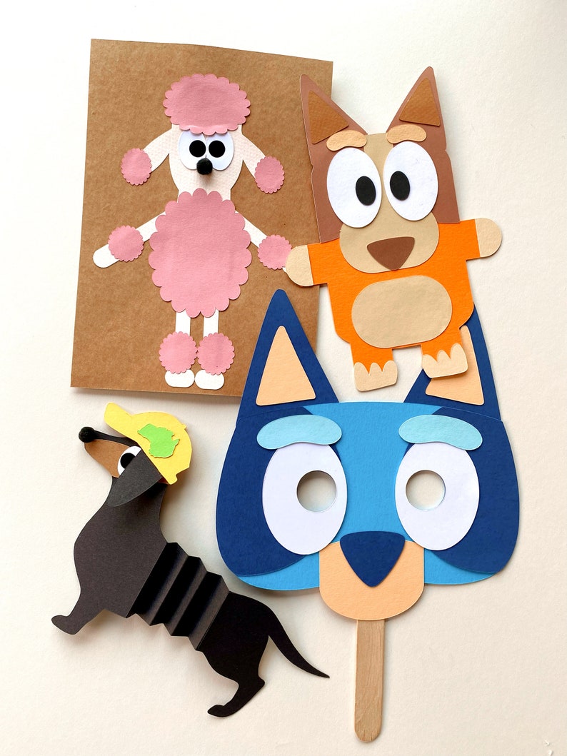 Bluey Inspired Craft Kit Etsy