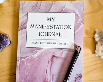 Manifestation Journal Undated 2026 // Manifestation Planner // Mother's Day Gift // Manifestation Workbook // Law of Attraction