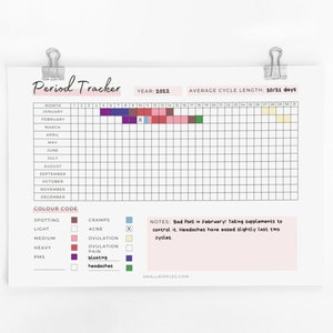 Period Tracker Printable // Period Journal Printable // Moontime Journal // Period Calendar 2024 // Shark Week // Moon Cycle Calendar // PDF image 5