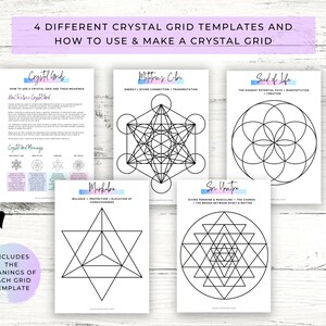 Crystal Meaning Guide // Crystal Printable // Crystal Cheat Sheet ...