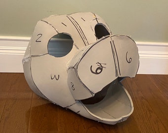 Modello in schiuma EVA con base per testa Fursuit: Toony Dog